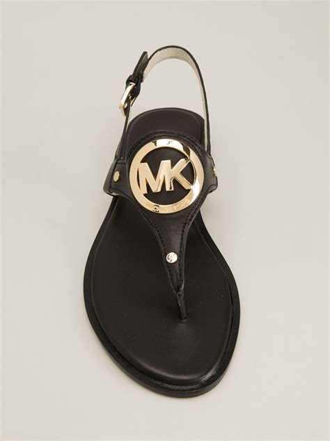 michael kors sandaal zwart|macy's michael kors sandals clearance.